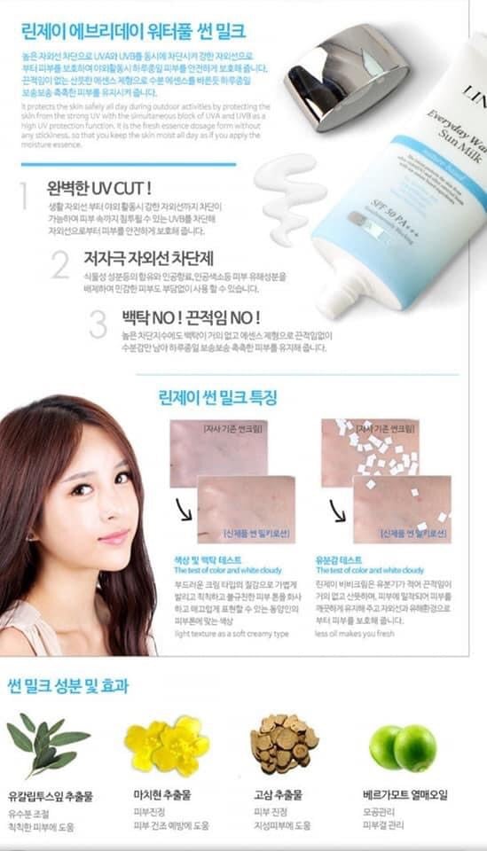 Kem chống nắng vật lý Lindsay Everyday Waterful Sun Milk SPF 50PA+++ 183428143 545917953448119 2425064387284598308 n