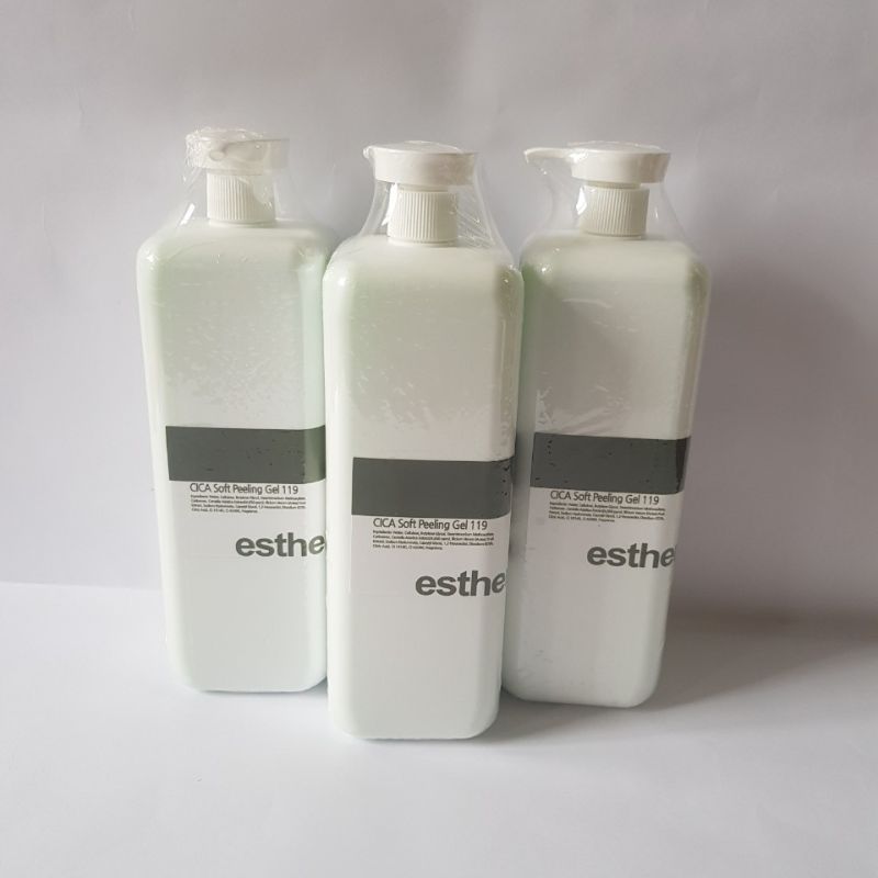 Gel tẩy da chết esthemax 119 Cica Soft Peeling Gel tẩy da chết cho da yếu Esthemax 119