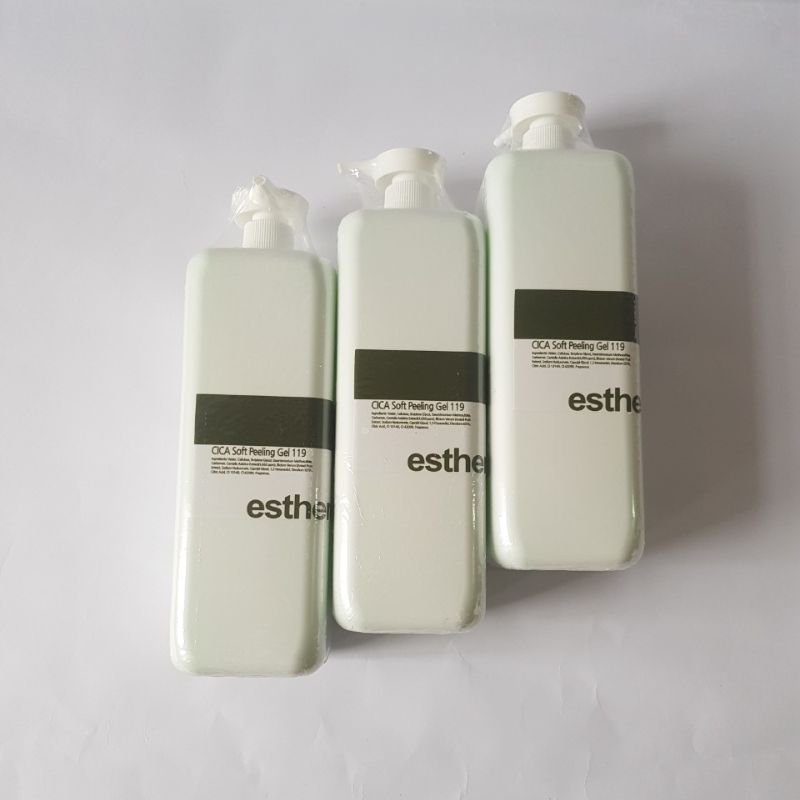 Gel tẩy da chết esthemax 119 Cica Soft Peeling Gel tẩy da chết cho da yếu Esthemax 119