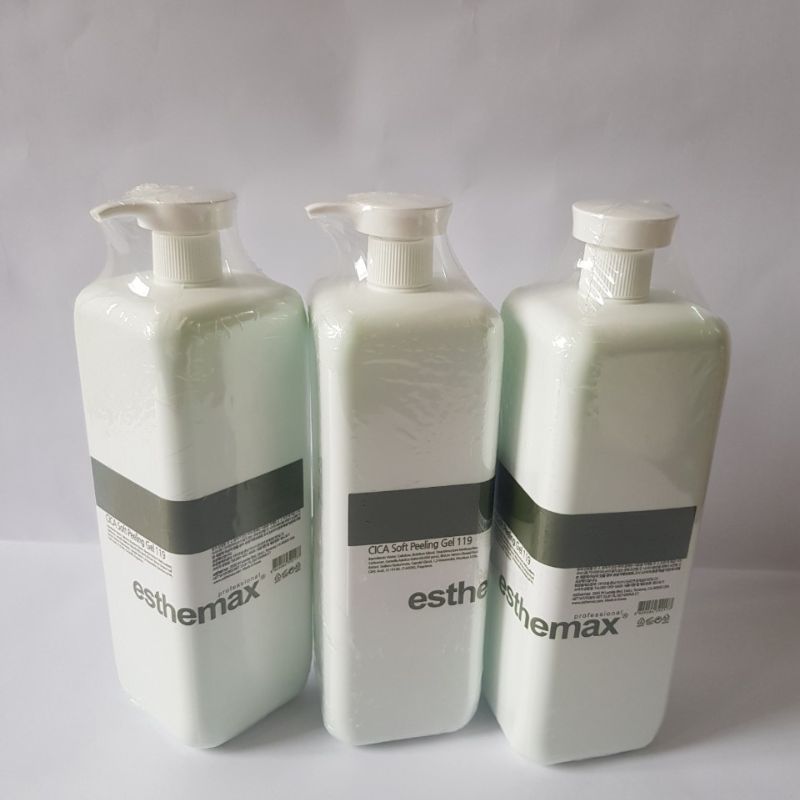 Gel tẩy da chết esthemax 119 Cica Soft Peeling Gel tẩy da chết cho da yếu Esthemax 119