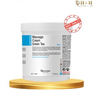 Kem massage trà xanh 1100g cho Spa