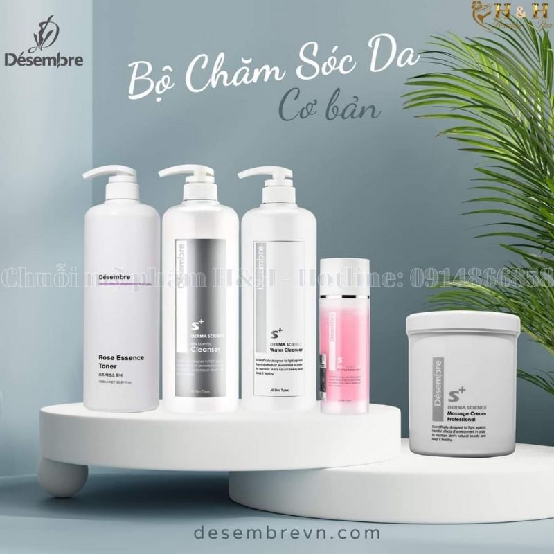 Bộ mỹ phẩm Spa Desembre nổi tiếng Hàn Quốc