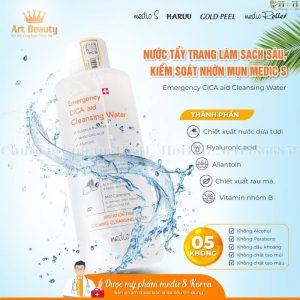 Thành phần cơ bản trong tẩy trang Medic S