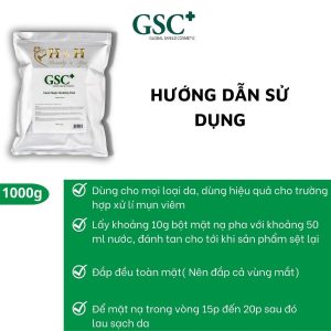 Bột mặt nạ dẻo GSC+