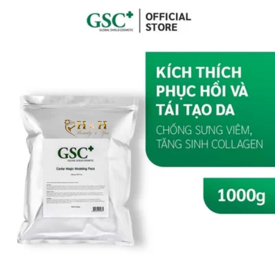 Bột mặt nạ GSC+ Caviar Magic Modeling Pack Trứng cá tầm đen 1kg Ưu điểm của bột mặt nạ dẻo GSC+