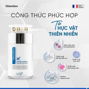 Thành phần chính trong kem dưỡng ẩm Desembre