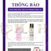 Thông báo thay đổi bao bì Nước tẩy trang kamel