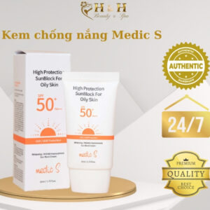 Kem chống nắng Medic S cho da dầu mụn